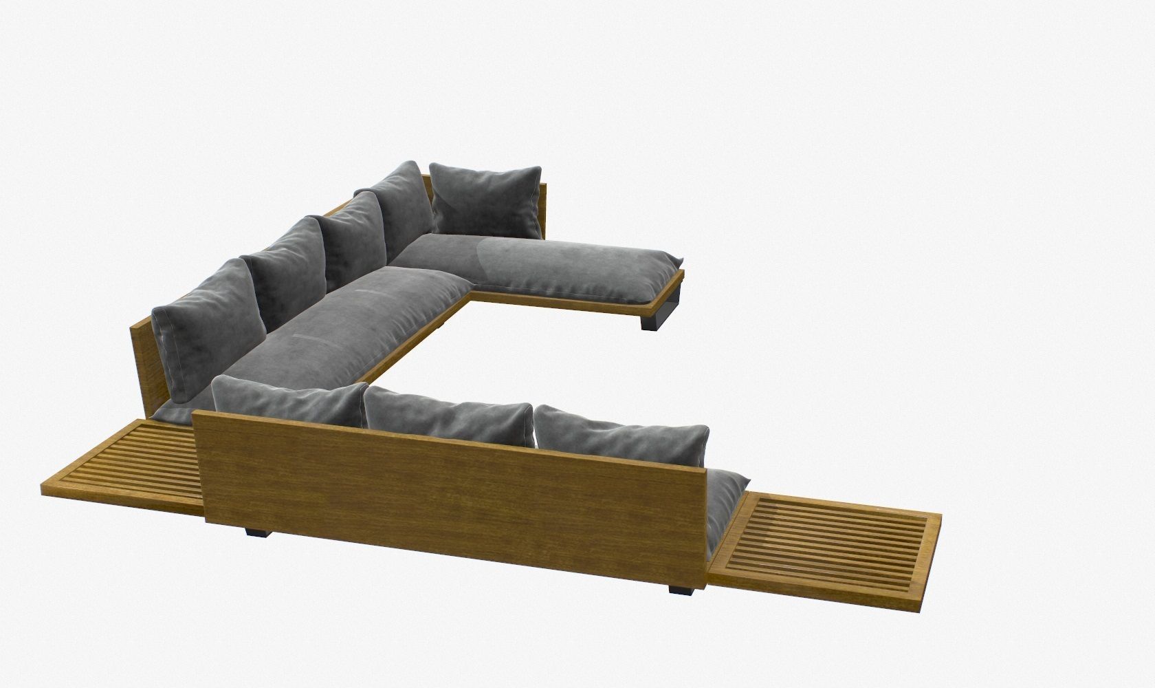 Sectional Sofa 2 3D model_9