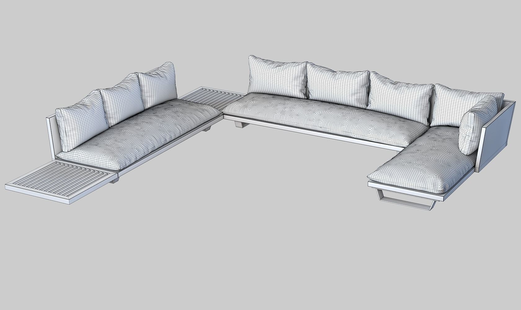 Sectional Sofa 2 3D model_19