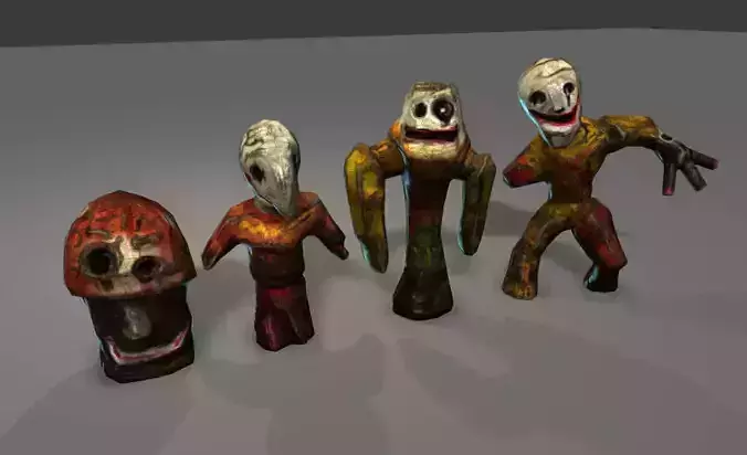 Horror statues pack