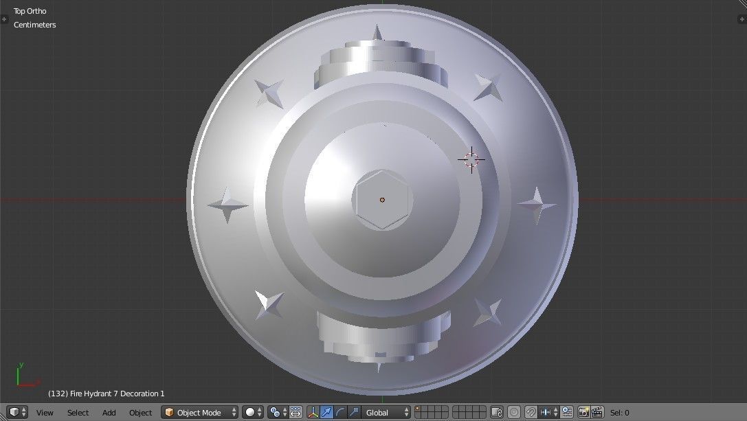 Fire Hydrant 7 - Vintage Safety and Emergency Equipment Low-poly 3D model_22