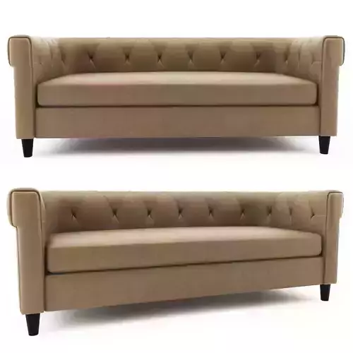 Chester Tufted Leather Sofa  west elm
