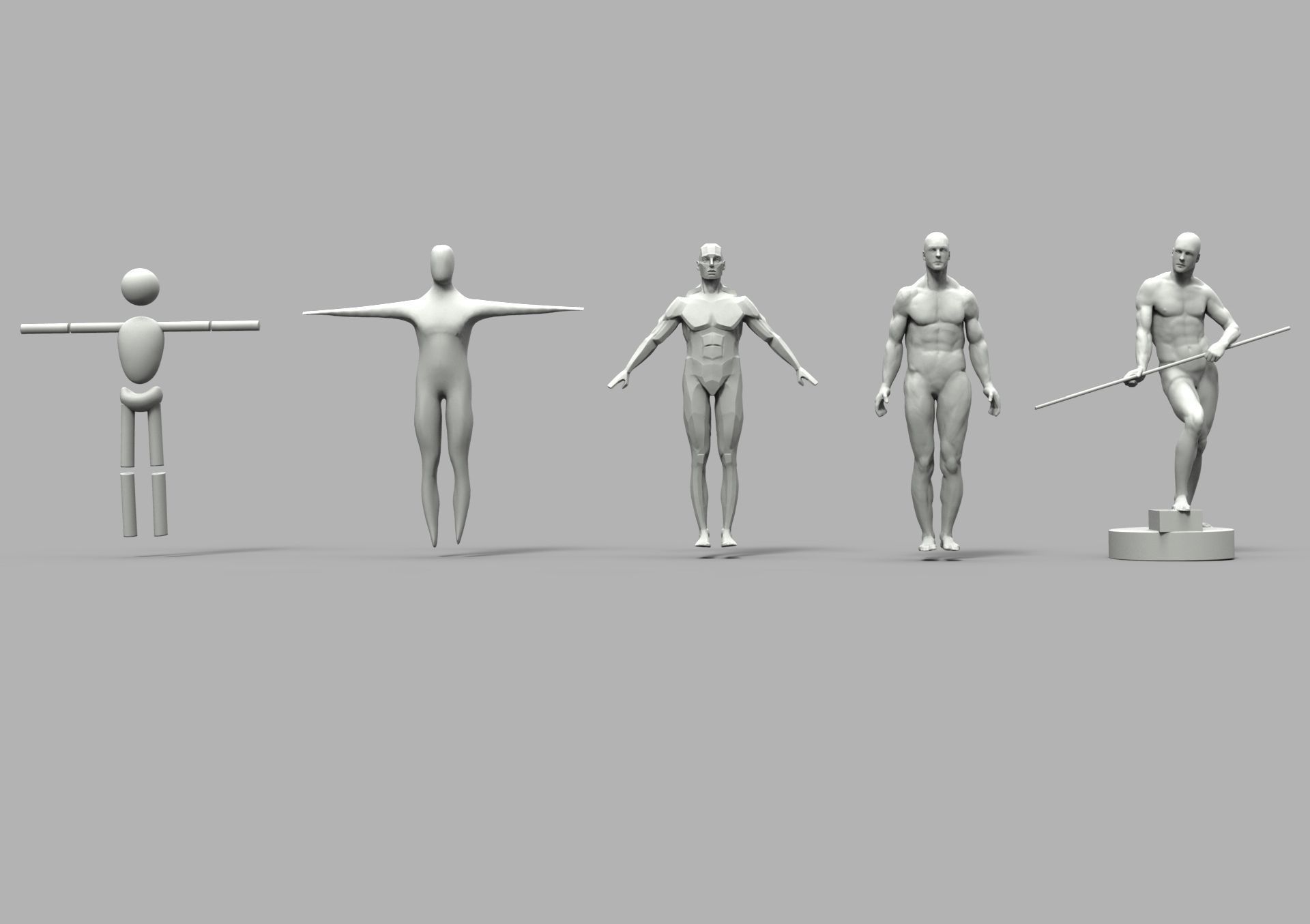 SketchAnatomy  Studying the human figure  3D print model_1