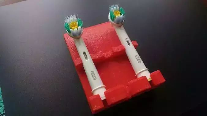 Toothbrush holder for Oral-B or Braun Free 3D print model