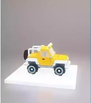 Jeep model lego