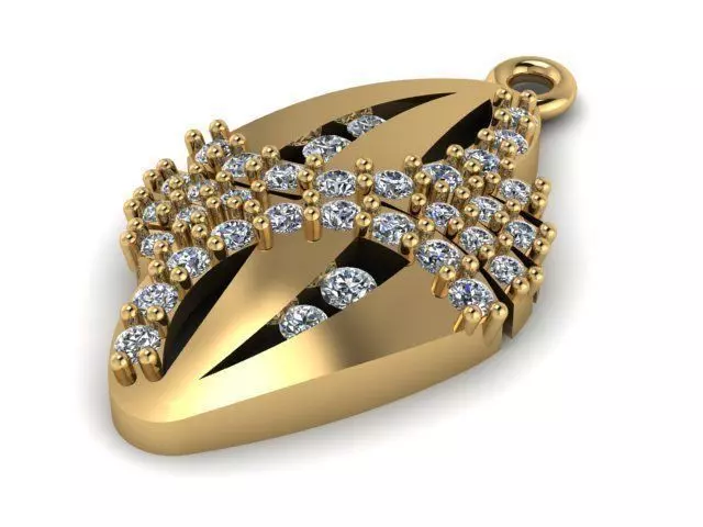 Pendant T01076 3D print model_0