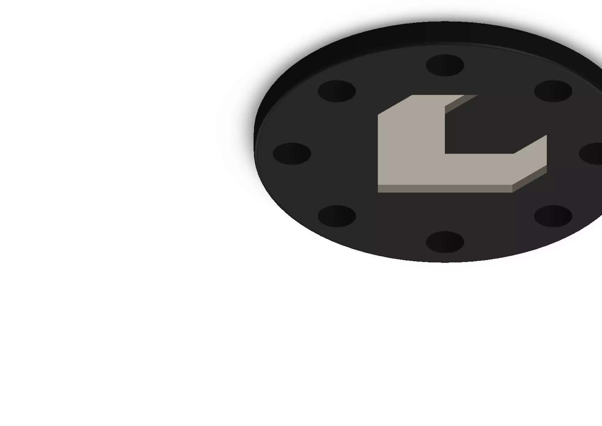 SMILY FLANGE 3D print model