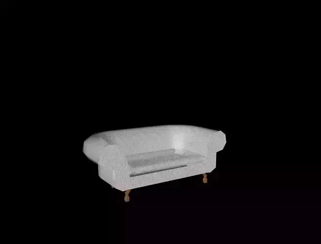 sofa with materials