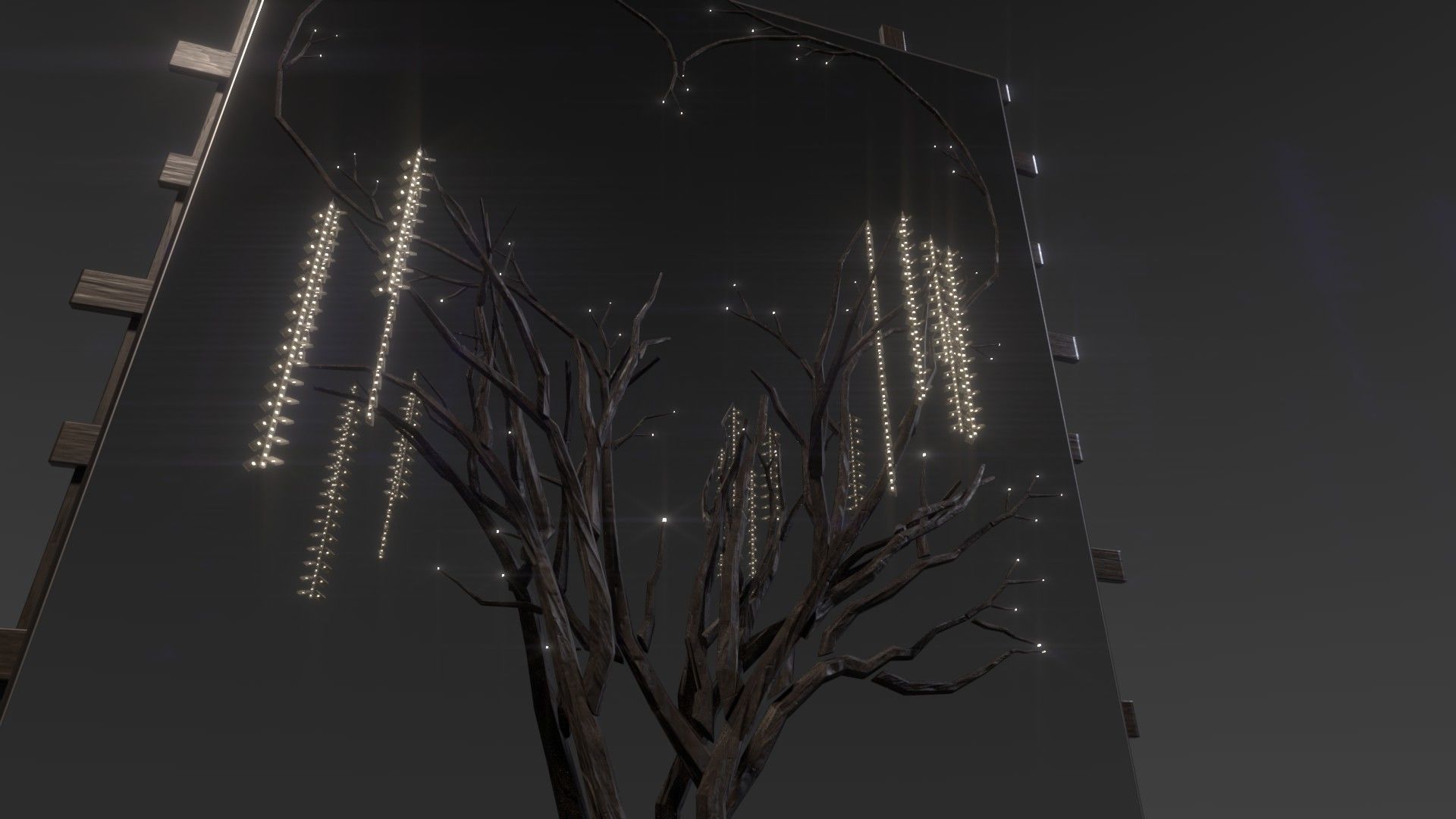 Mirror Decor Lamp Details Free 3D model_11