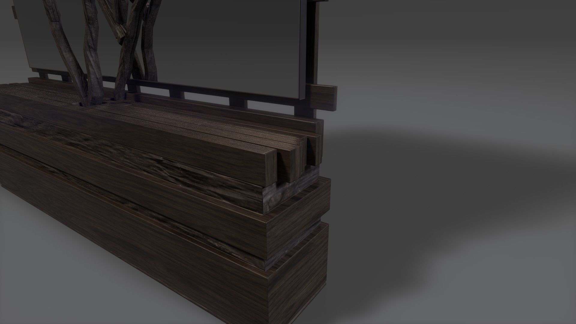 Mirror Decor Lamp Details Free 3D model_12