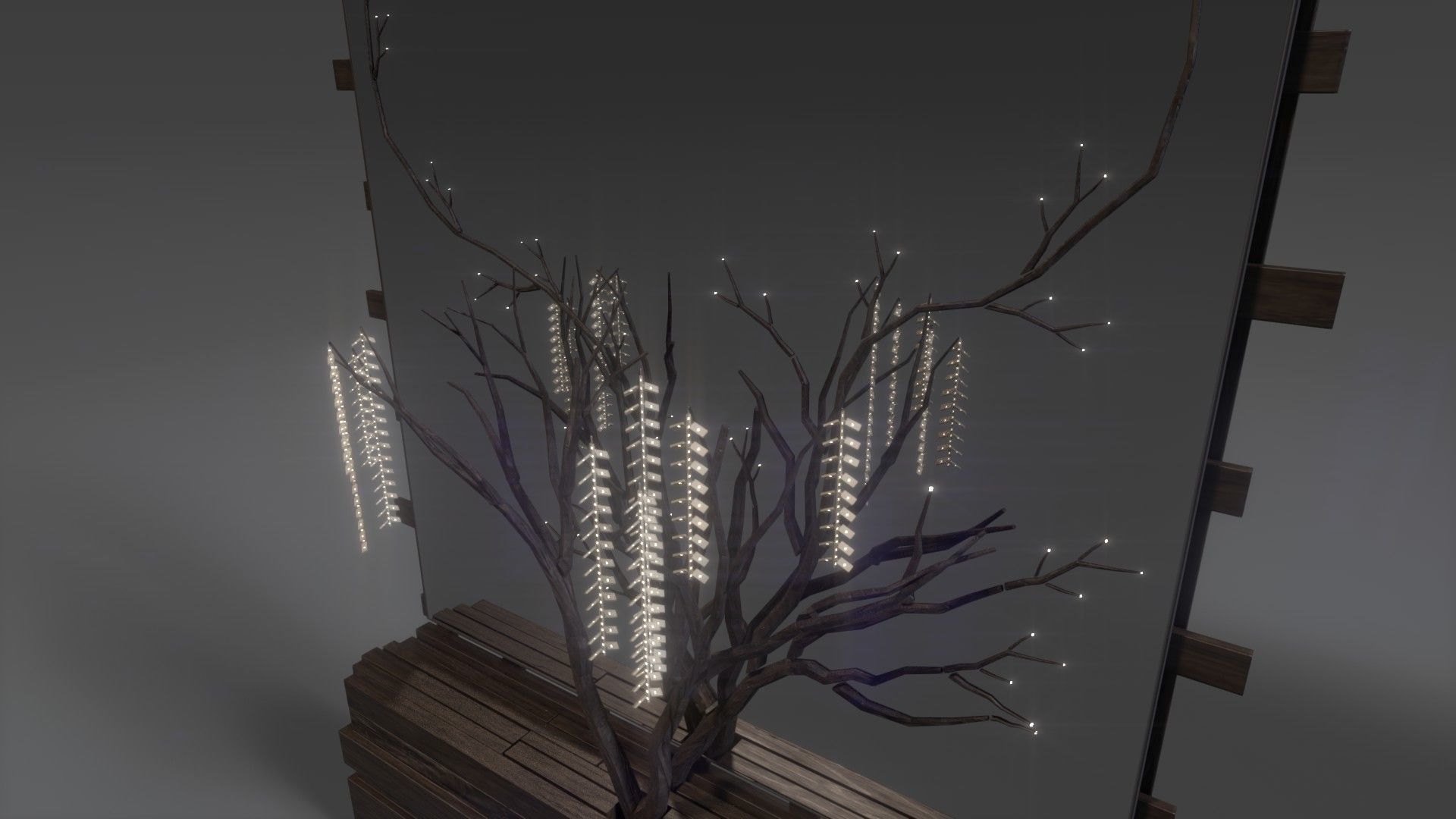 Mirror Decor Lamp Details Free 3D model_14