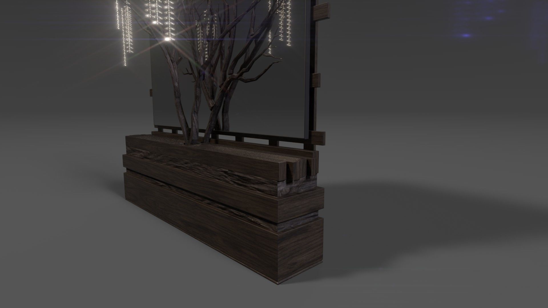 Mirror Decor Lamp Details Free 3D model_5