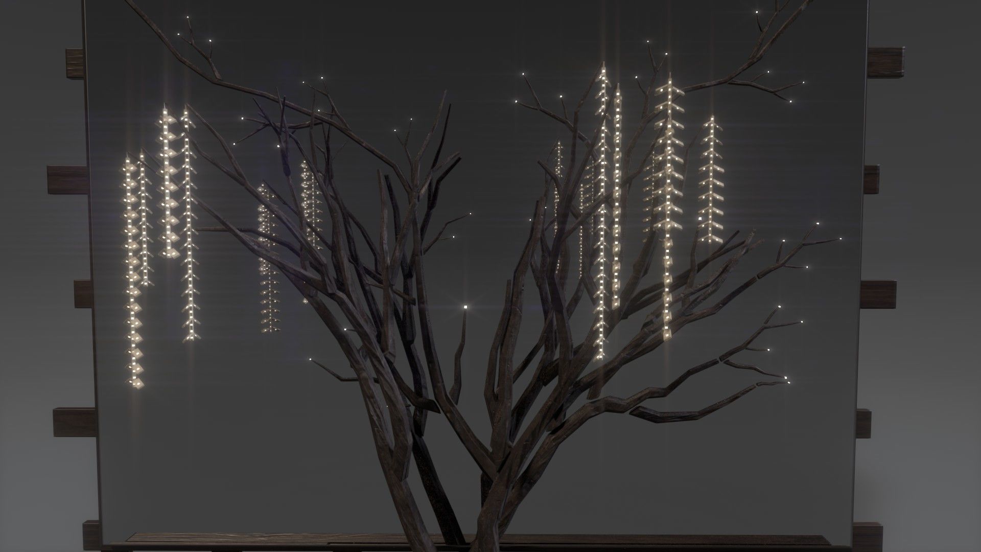 Mirror Decor Lamp Details Free 3D model_9