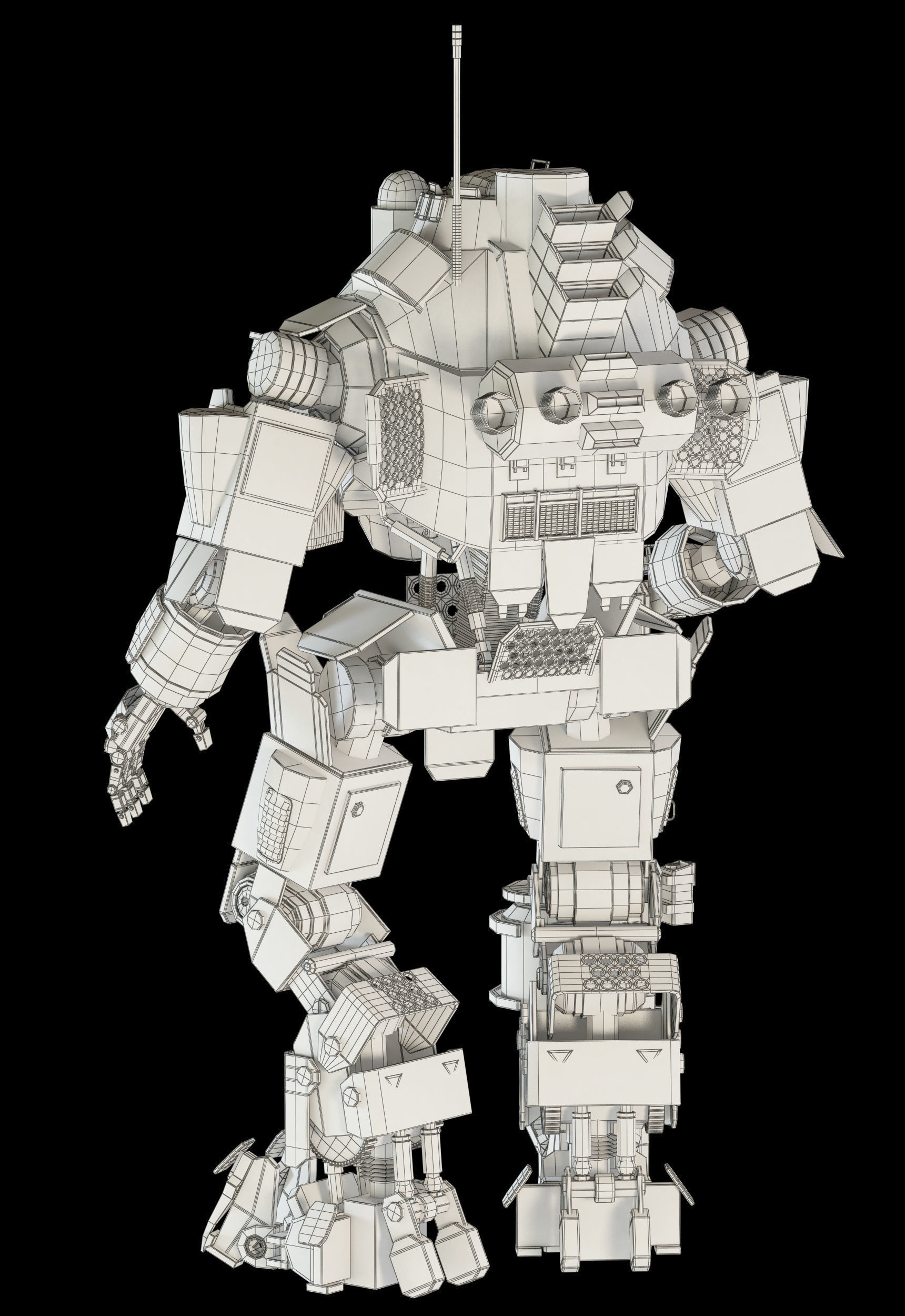 Titanfall Atlas RIGGED 3D model_27