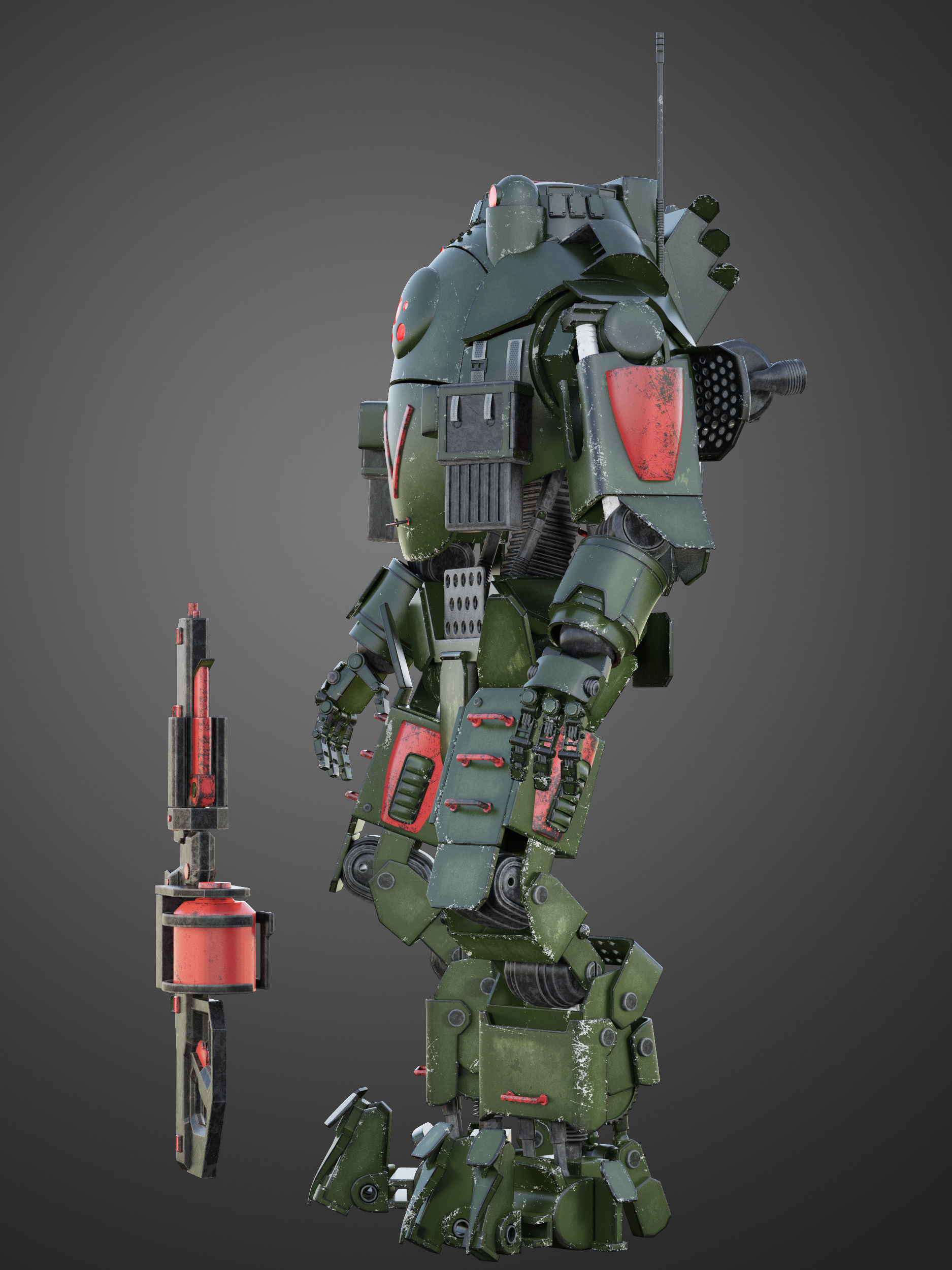 Titanfall Atlas RIGGED 3D model_19
