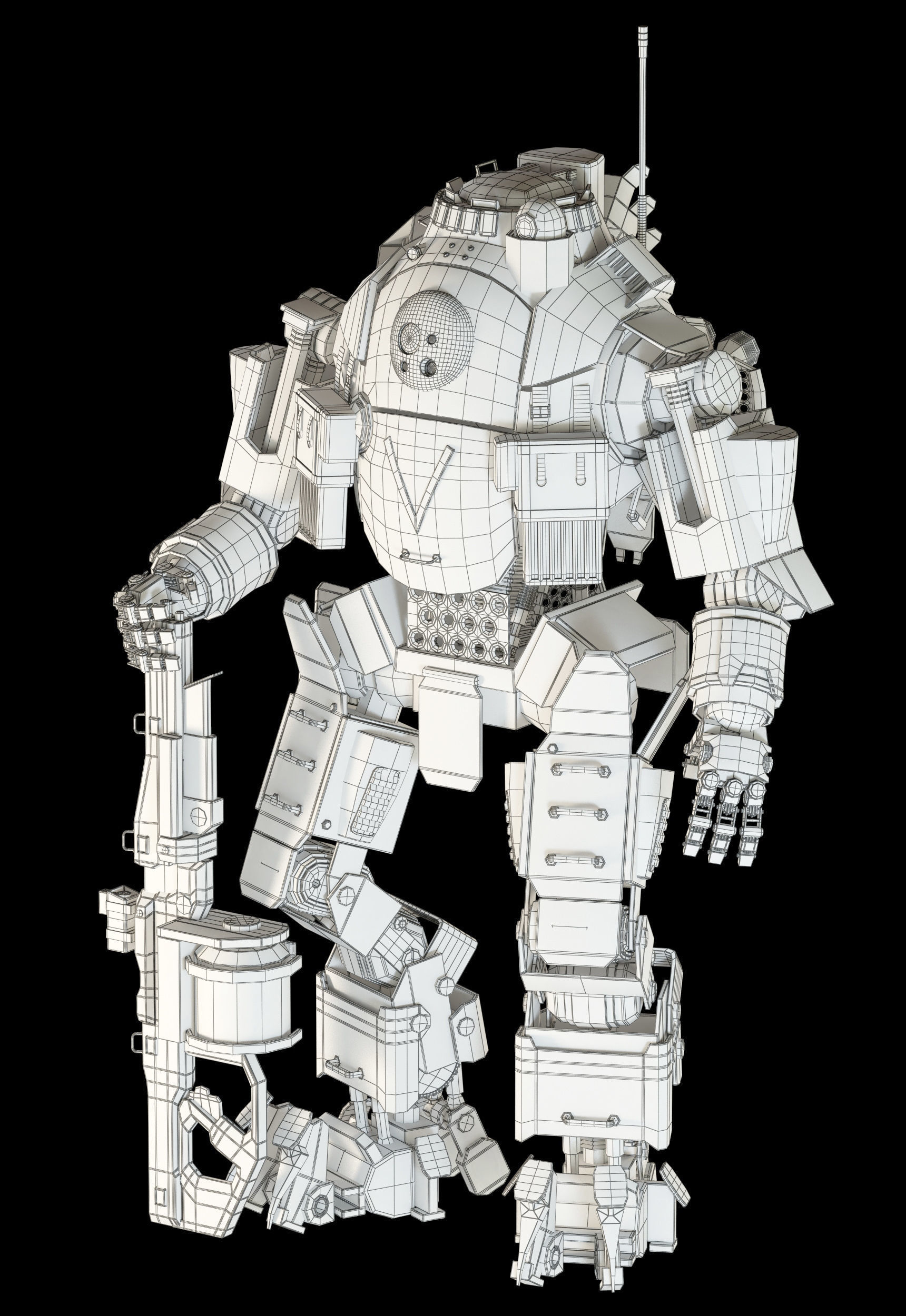 Titanfall Atlas RIGGED 3D model_25
