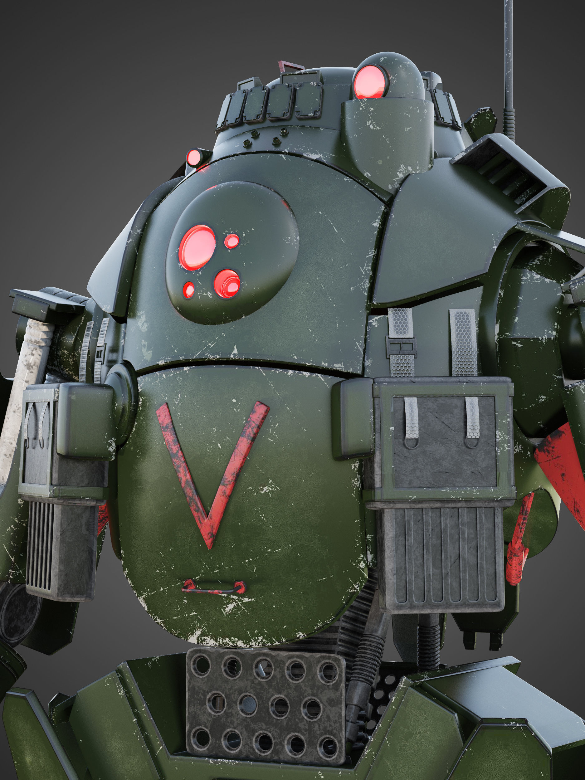 Titanfall Atlas RIGGED 3D model_16