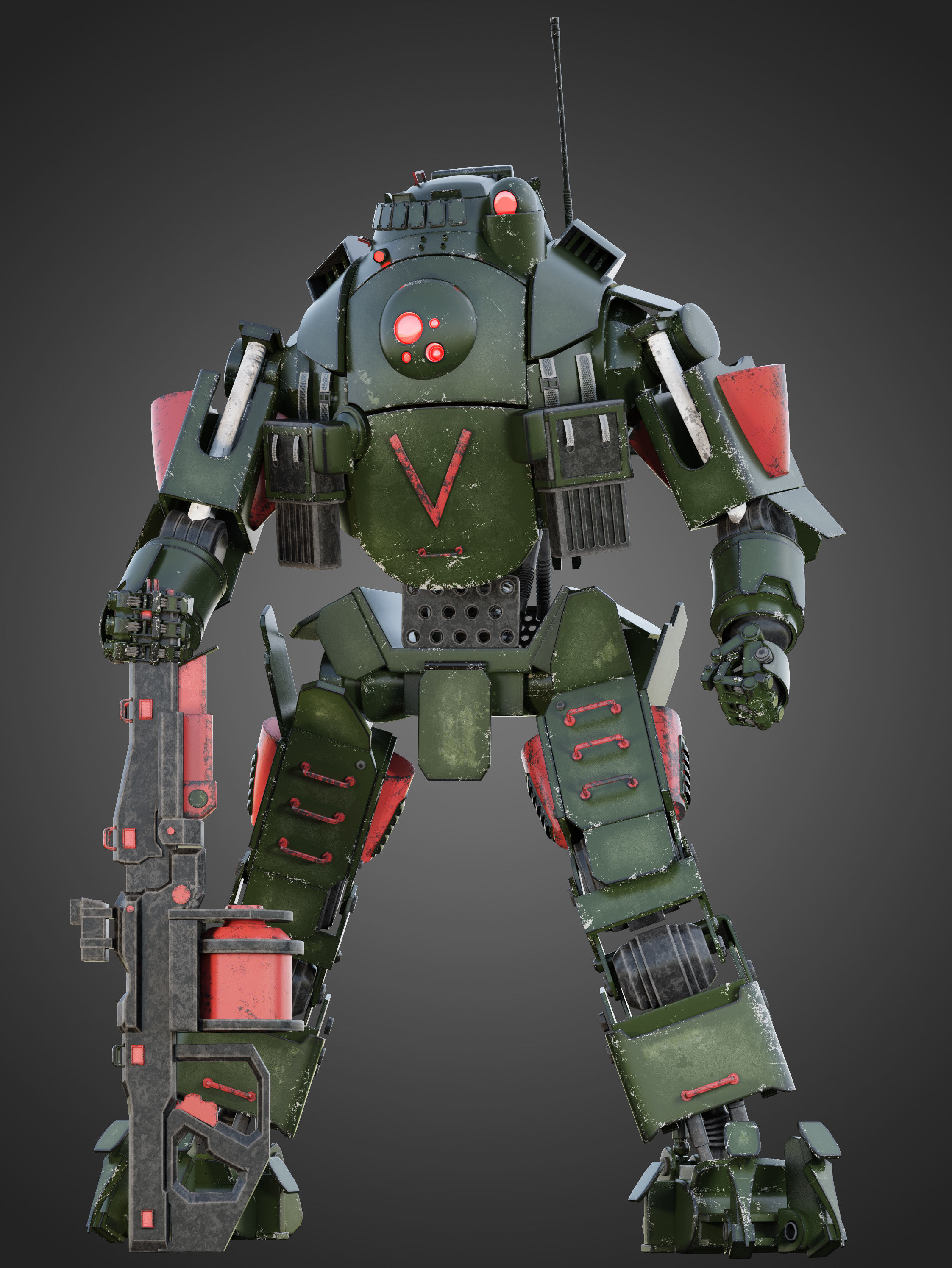 Titanfall Atlas RIGGED 3D model_1