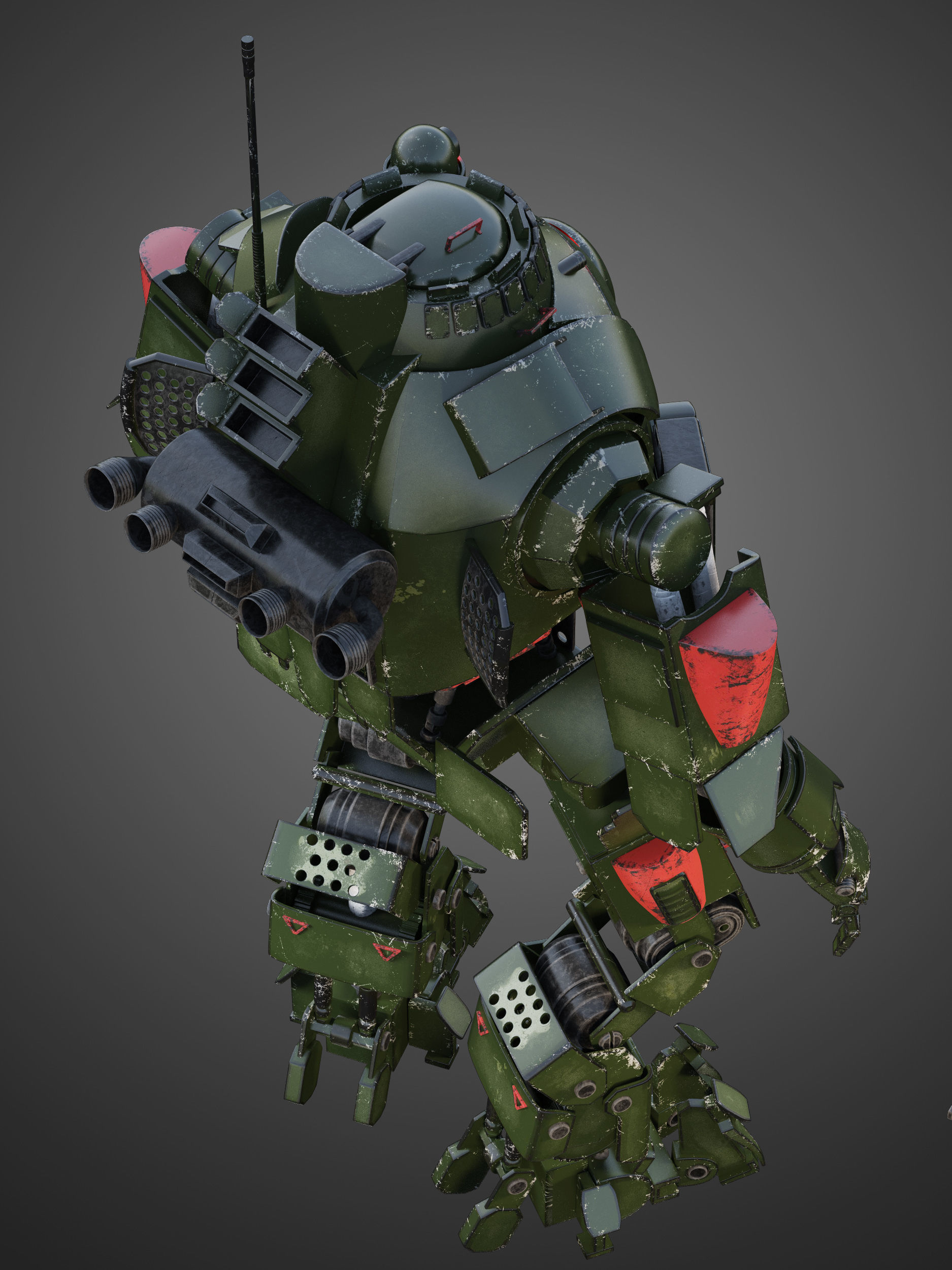 Titanfall Atlas RIGGED 3D model_20