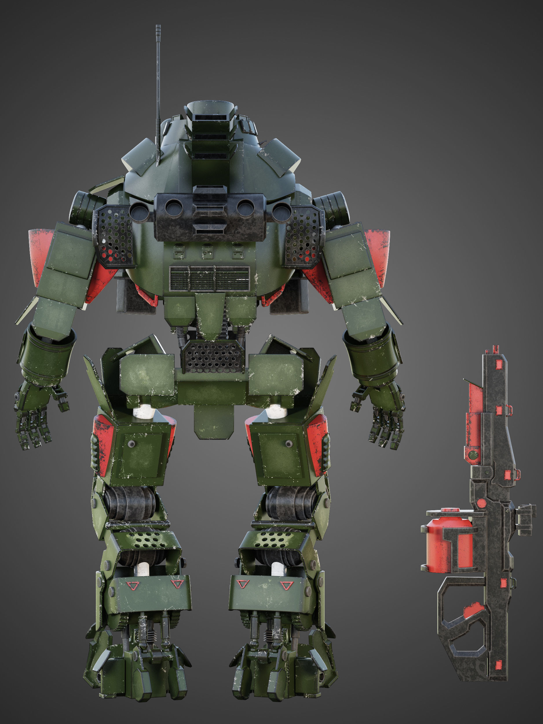 Titanfall Atlas RIGGED 3D model_22