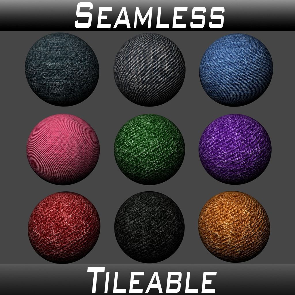 Denim Fabric Texture Pack