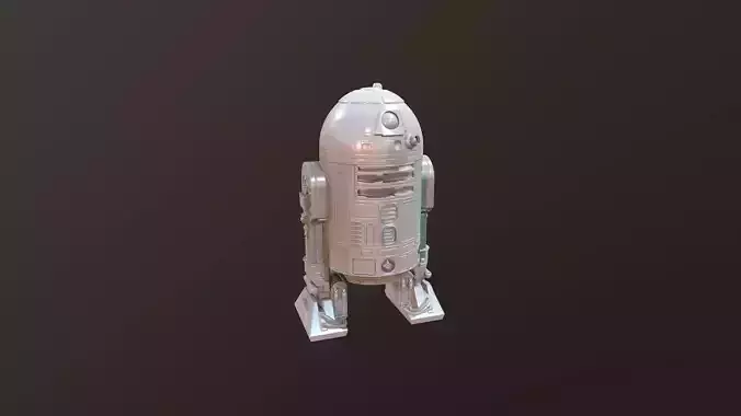 R2D2  print ready for FDM ors SLA printing