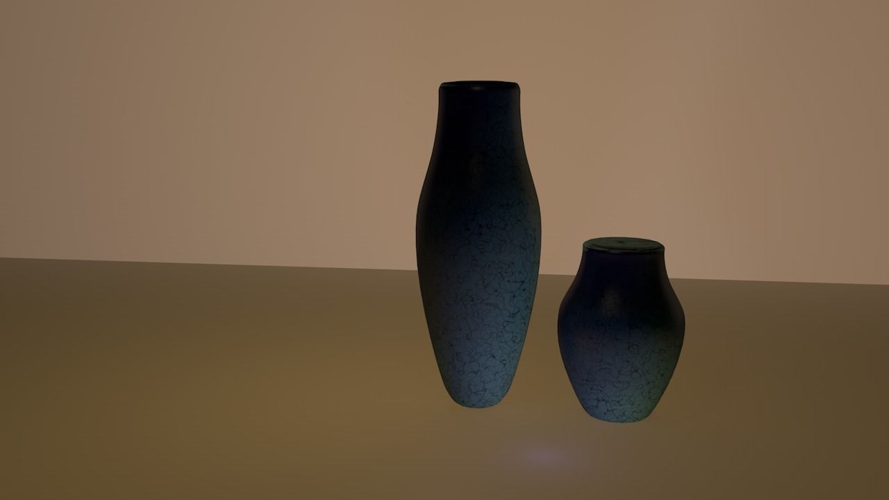 3D modern vase Free 3D model_1
