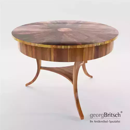 Salon table - South Germany 1820 - Georg Britsch 3D model