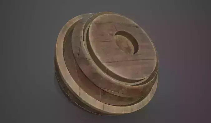 Dusty Wooden Planks Substance Painter Smart Material Texture