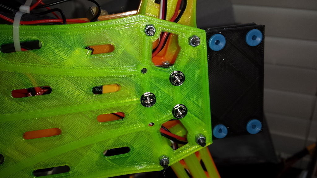 Anti-Vibration Dampening for Foxtech Horyzon HD v3 camera or ... Free 3D print model_2