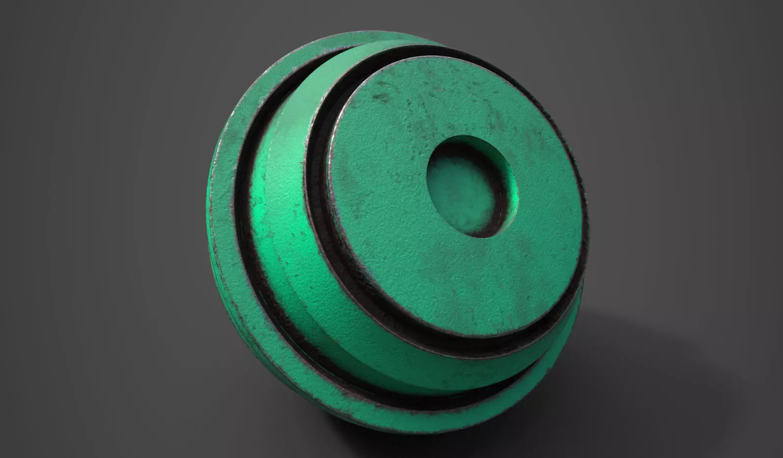 Painted Metal Substance Painter Smart Material Texture_0