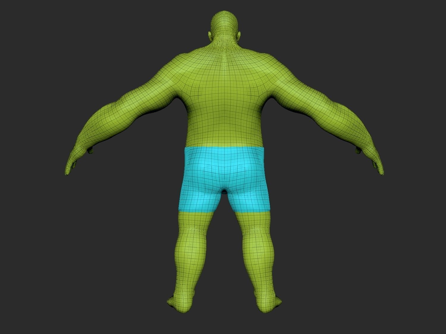Male character 3D model_6