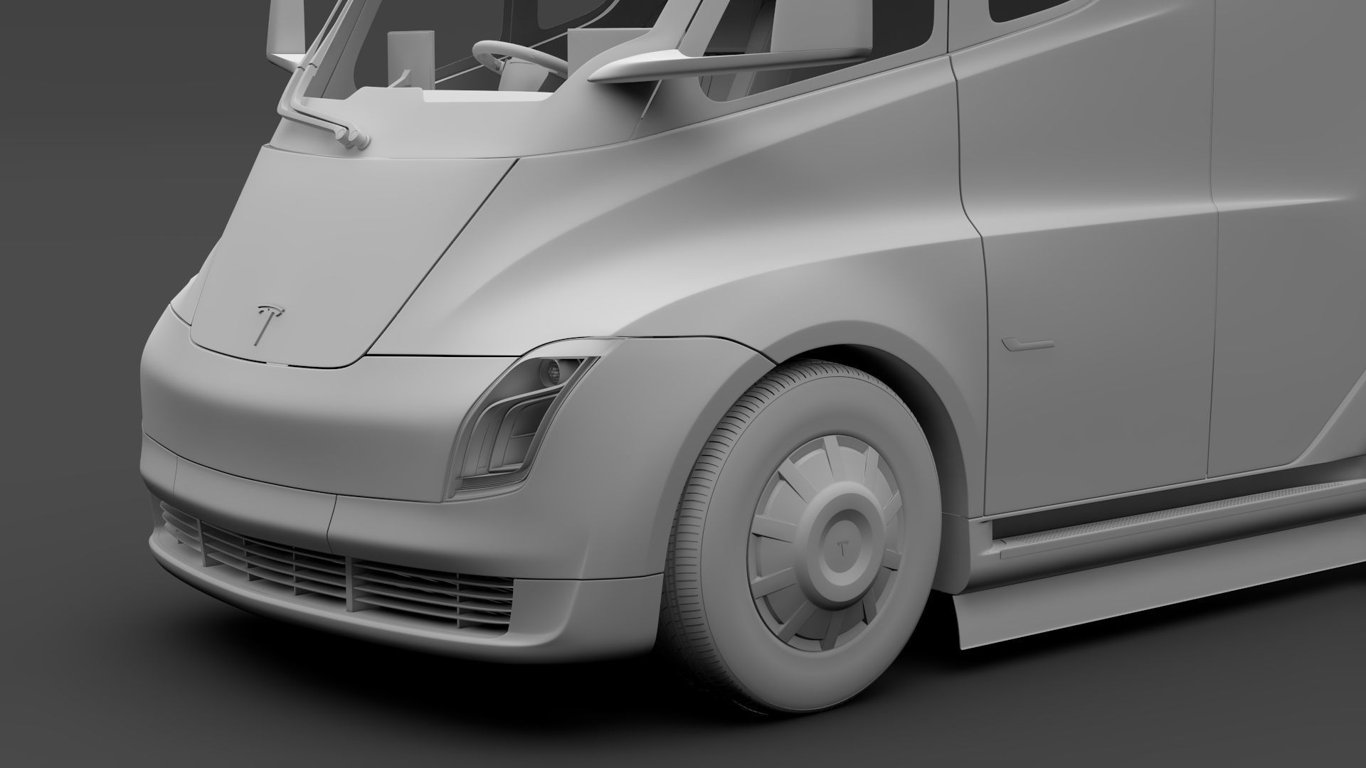 Tesla Semi 3axis LR 2018 3D model_14