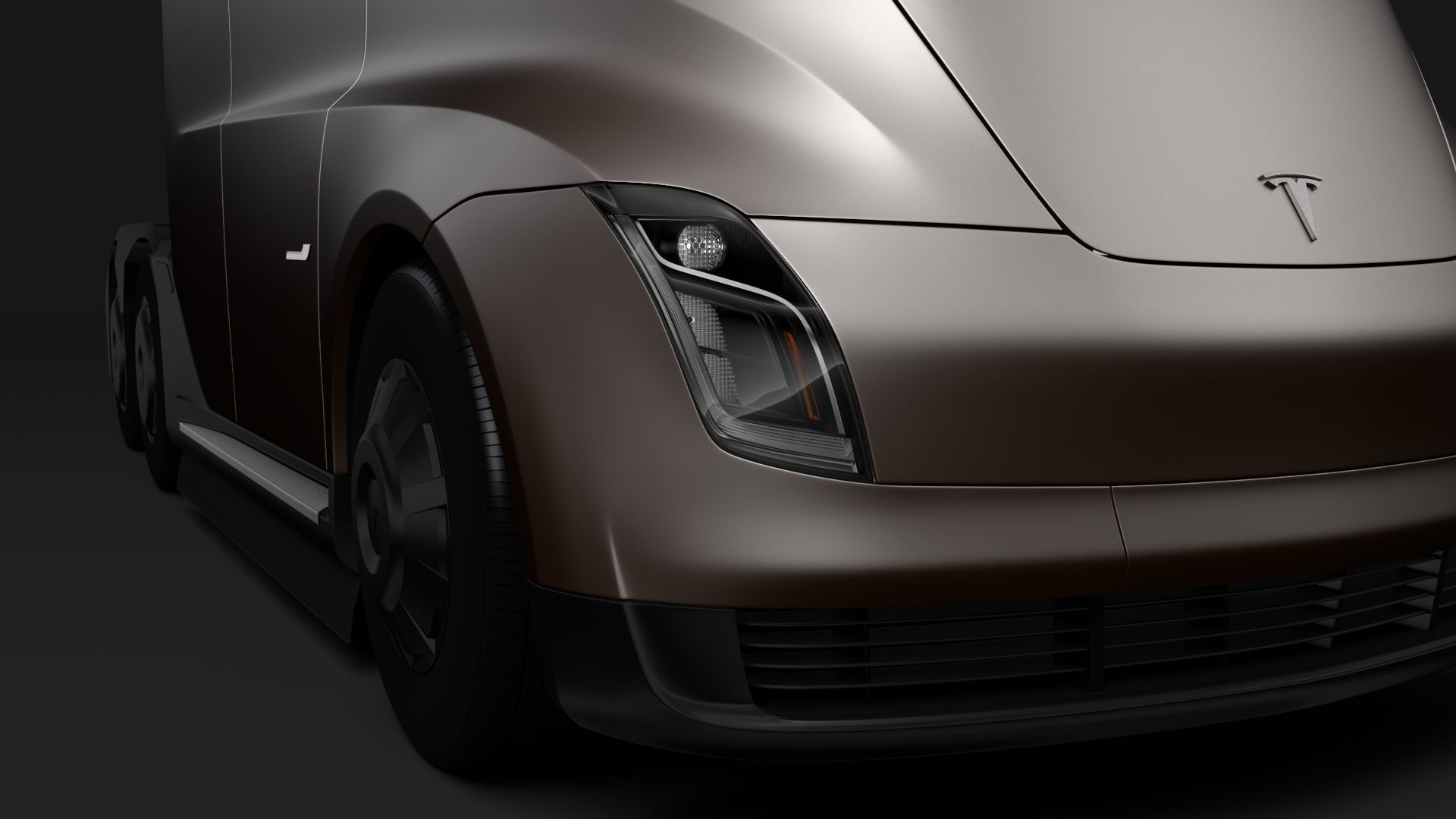 Tesla Semi 3axis LR 2018 3D model_11