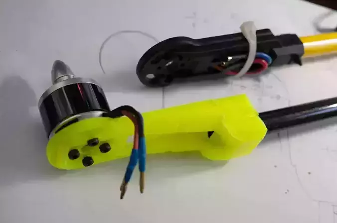 NixTech - Bumblebee 550 QuadCopter Motor or ESC Mount replacement