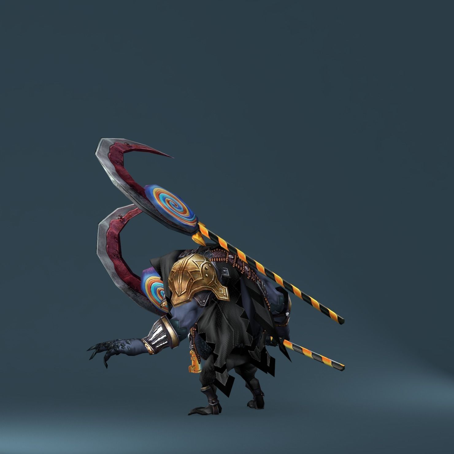 Gobling Ripper Low-poly 3D model_3