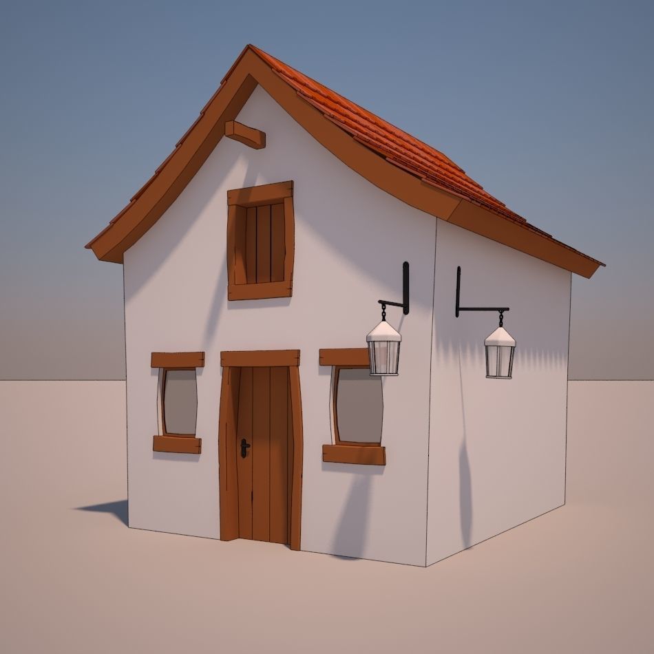 Cartoon house 11