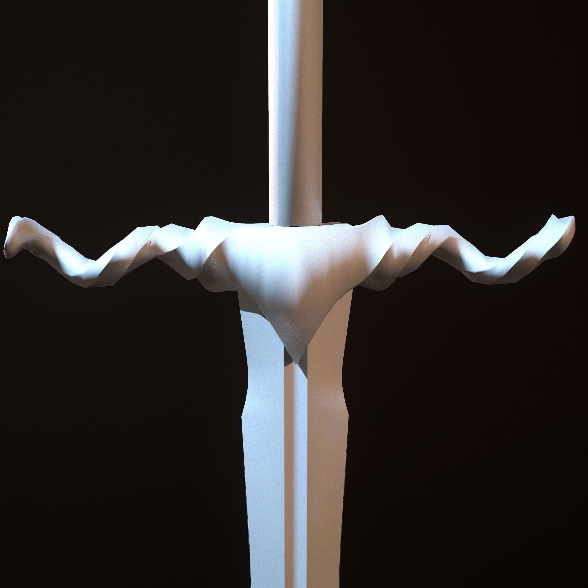 HIE Game Ready Sword D180227 Low-poly 3D model_4