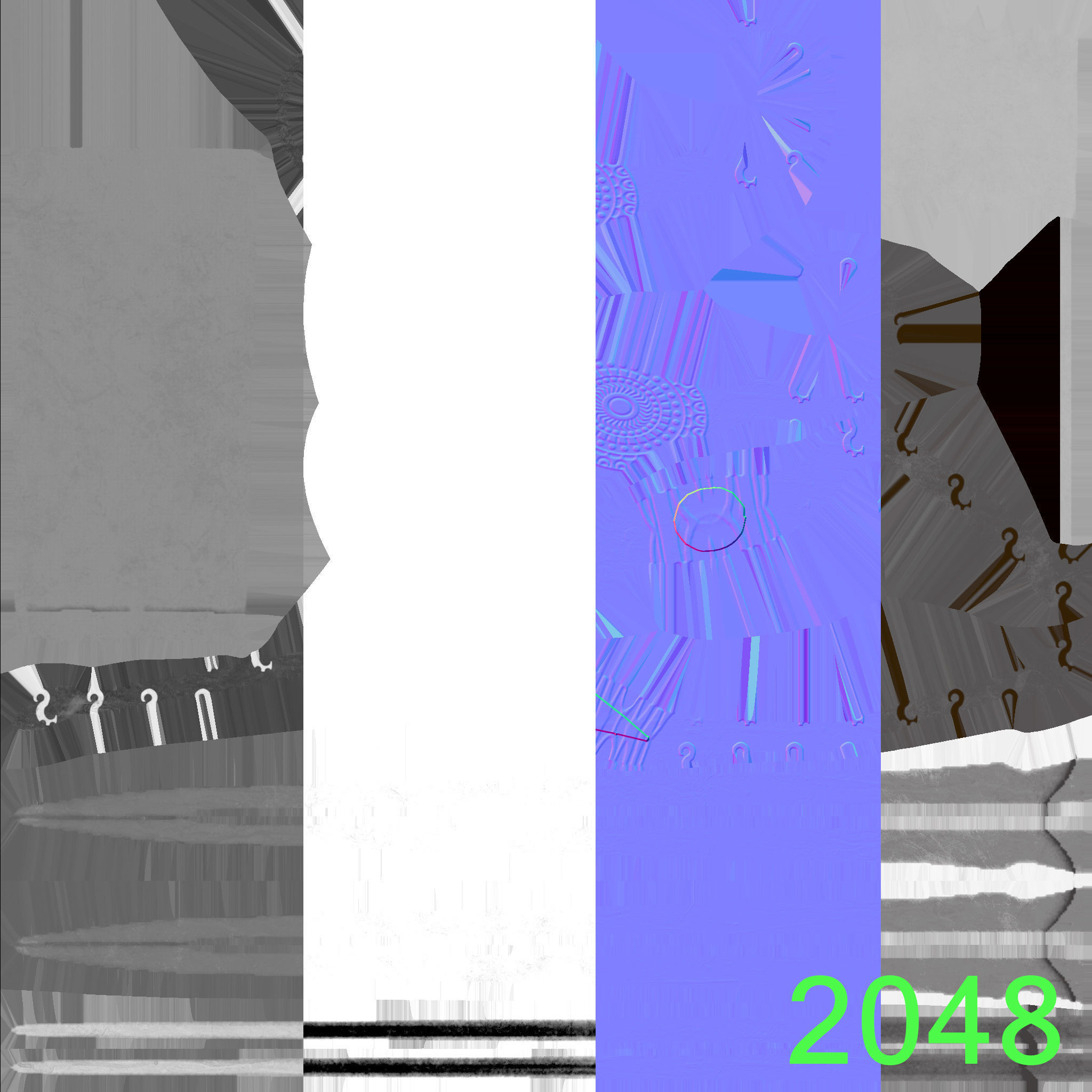 HIE Game Ready Sword D180227 Low-poly 3D model_15