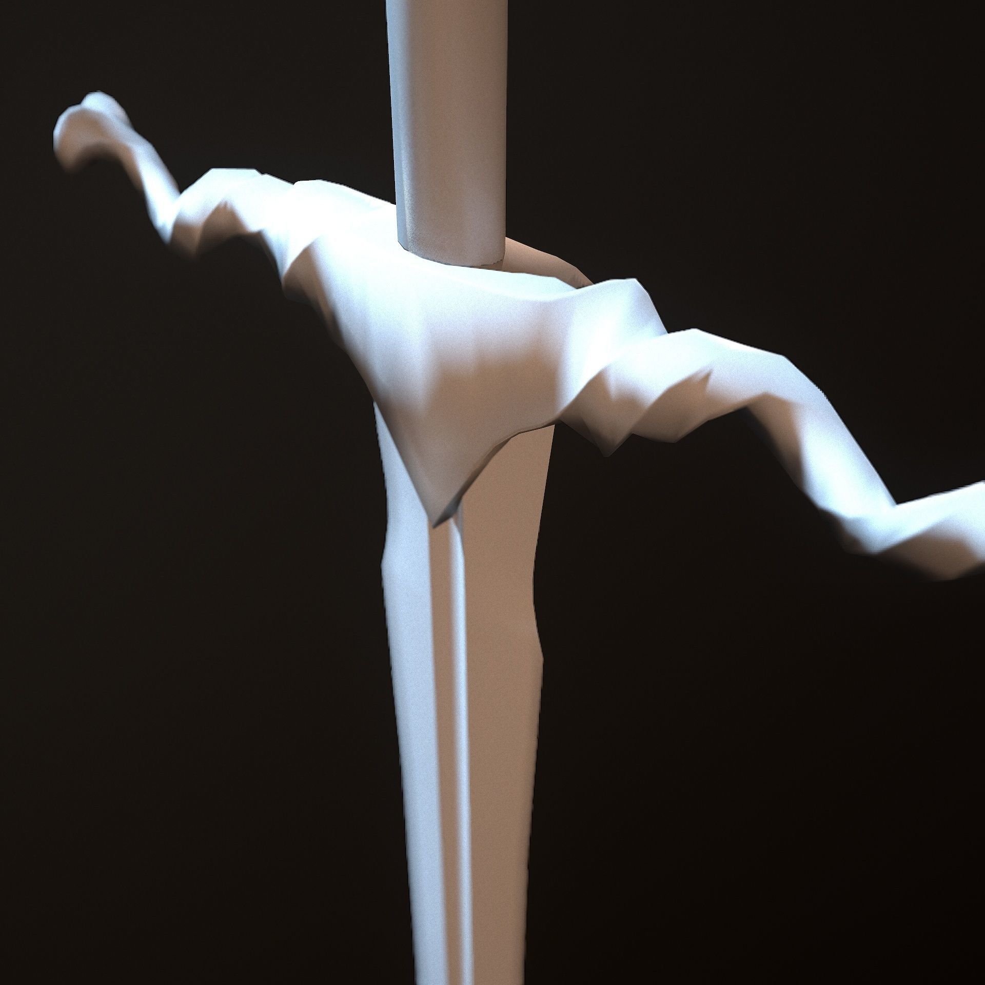 HIE Game Ready Sword D180227 Low-poly 3D model_7