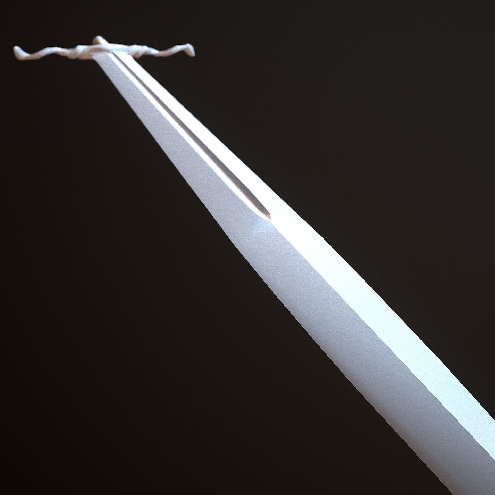 HIE Game Ready Sword D180227 Low-poly 3D model_10