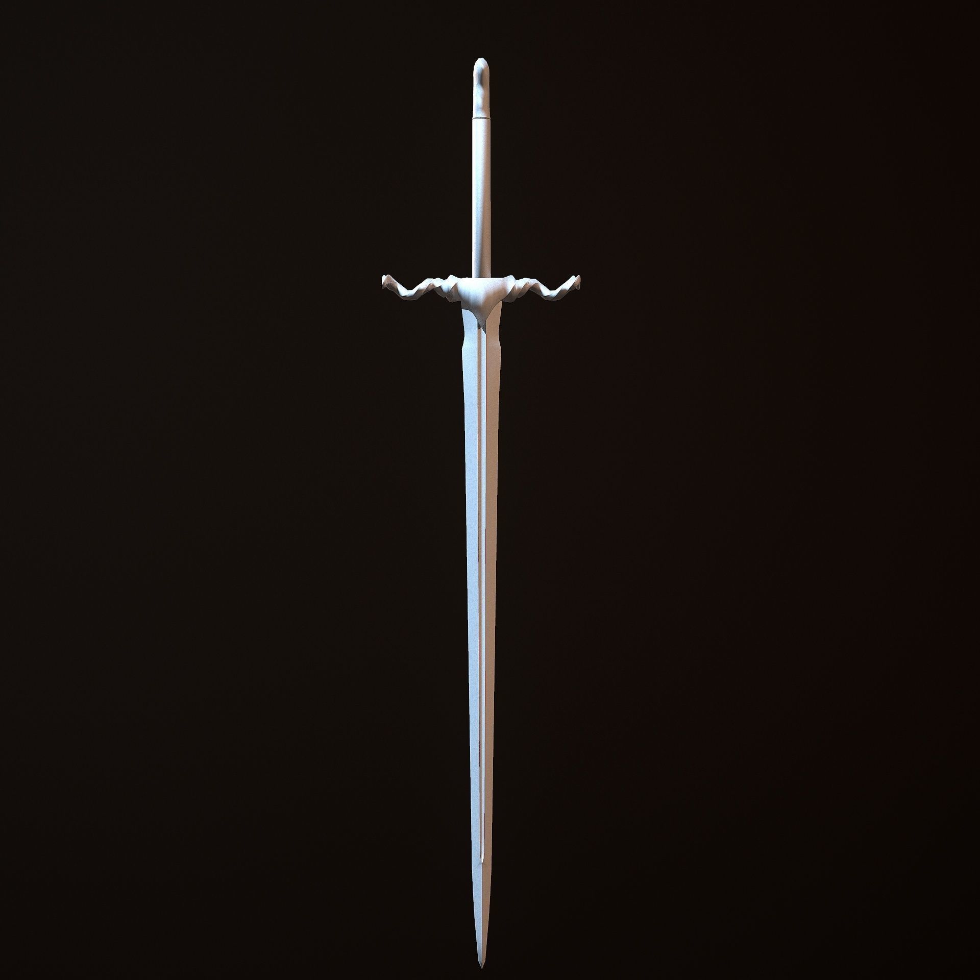 HIE Game Ready Sword D180227 Low-poly 3D model_13