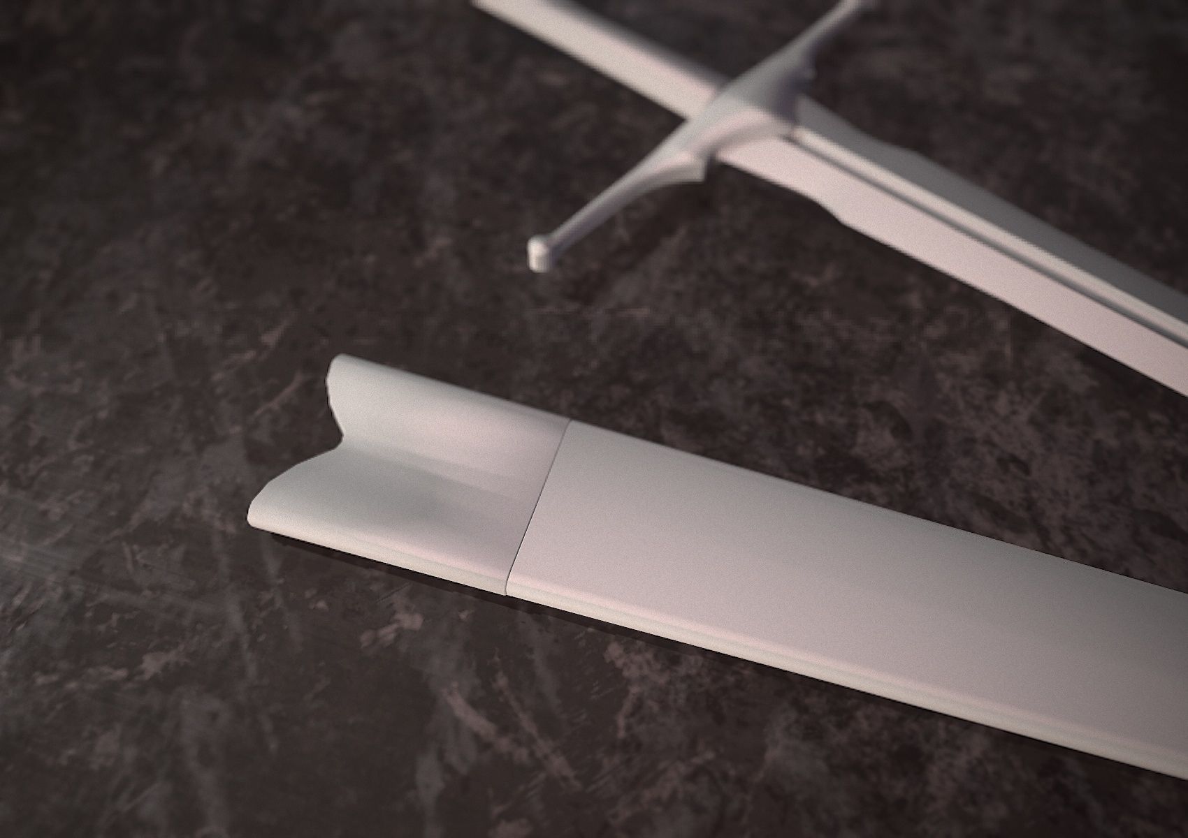 HIE Game Ready Sword D180226 Low-poly 3D model_4