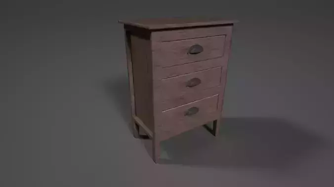 Game Ready Wooden Nightstand Furniture