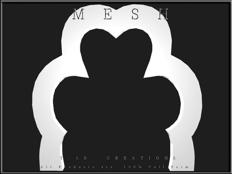 Shamrock Arch  Low-poly 3D model_1