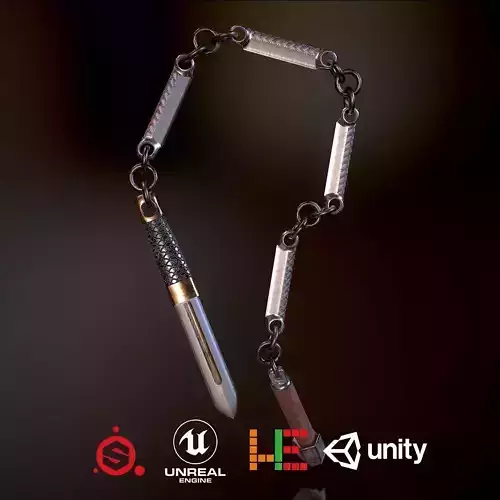 HIE Game Ready Chain Weapon N1