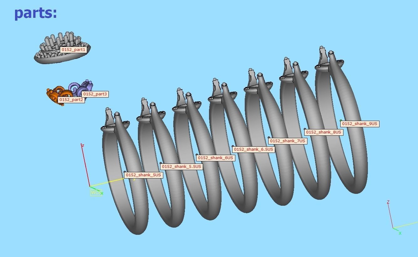 Paradise Own design Engagement ring printable 3dmodel 3D print model_10