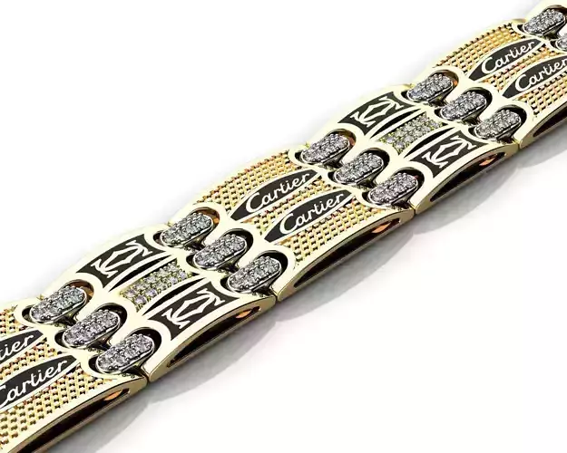 Gold Mens Bracelets C
