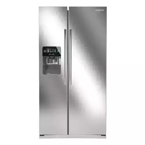 Refrigerator Samsung Side-By-Side RS25J500DSR 3D model