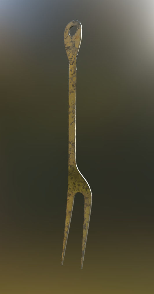 Kitchen Props Low-poly 3D model_14