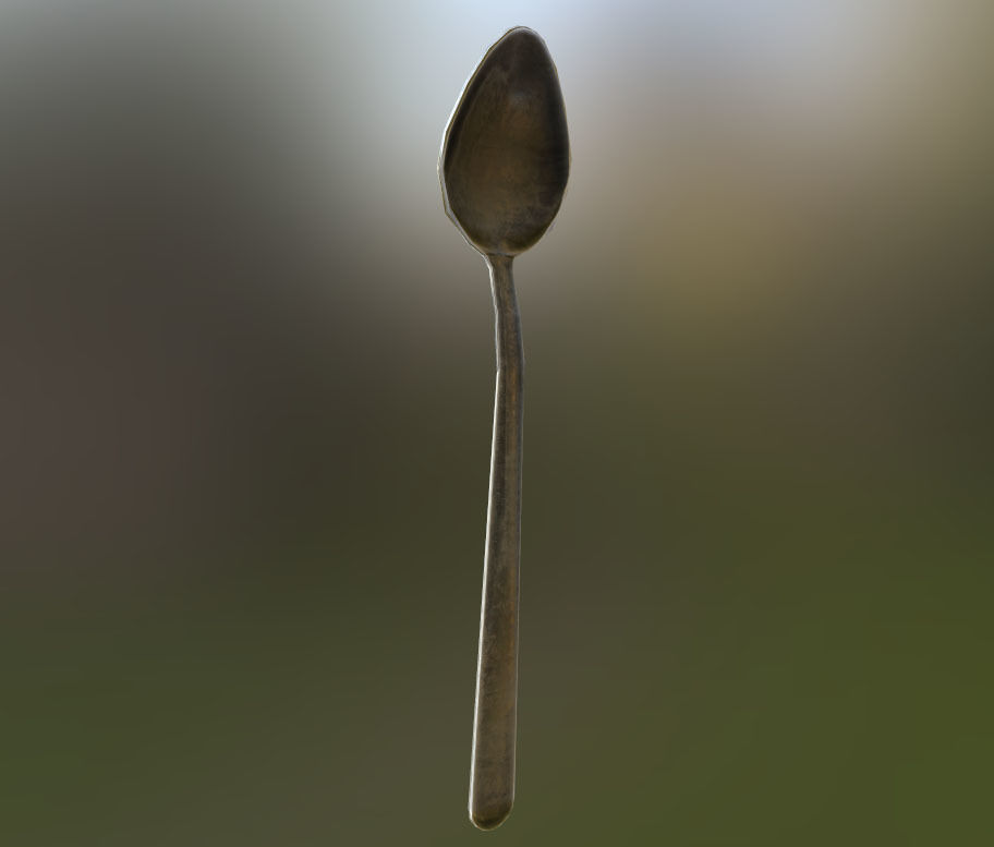 Kitchen Props Low-poly 3D model_2